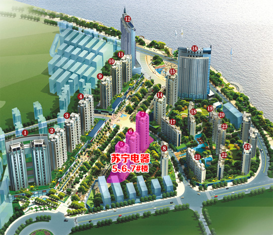 苏宁电器隆重进驻国际时代广场,年前即将开业